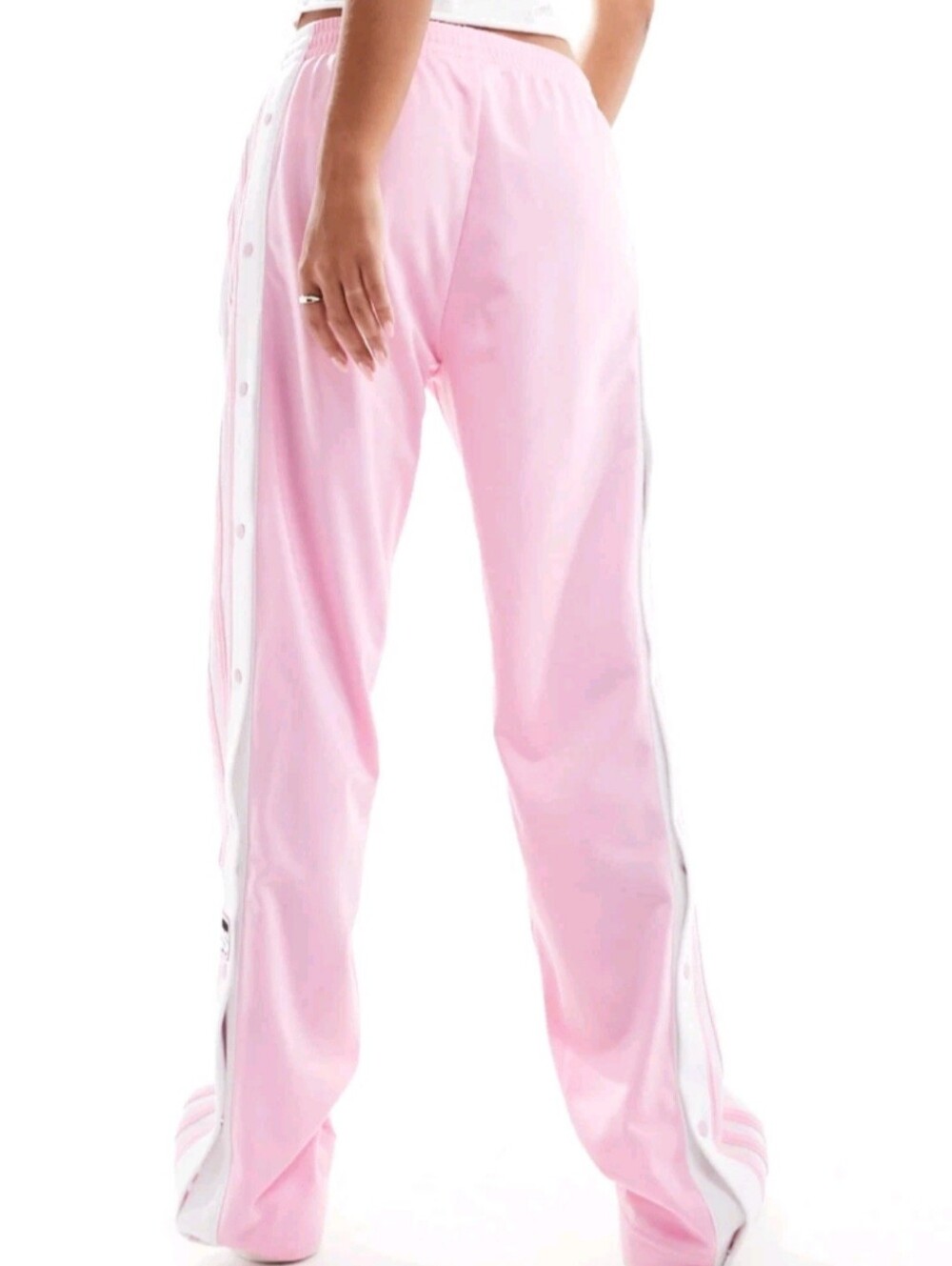 ADIDAS ORIGINALS WOMENS  ADIBREAK TREFOIL TRACK PANTS ~SIZE MEDIUM #IP0618 - Picture 4 of 12